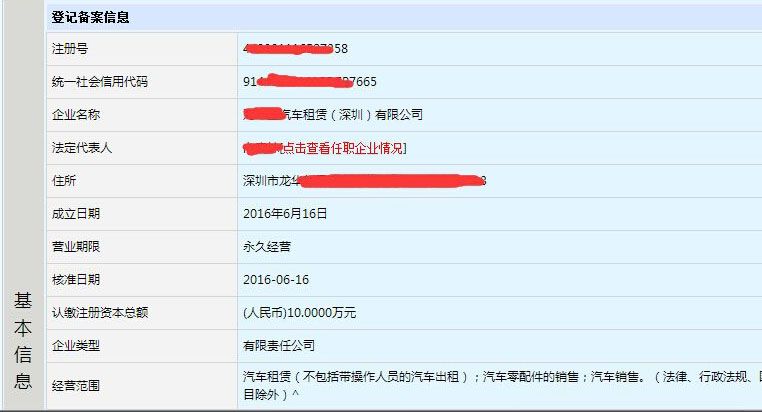 汽車租賃行業(yè)案例2