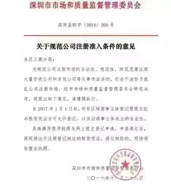 網上流傳的工商紅頭文件